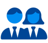 Male and Female professional icons
